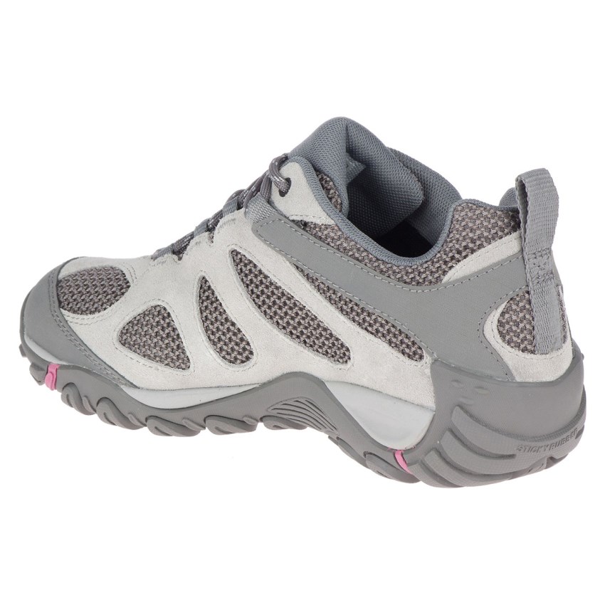 Chaussures Randonnée Merrell Yokota 2 Waterproof Grise/Blanche Femme | E.B.MUOY